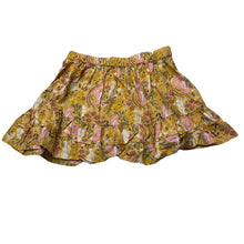 Load image into Gallery viewer, Girls lightweight, cotton skirt, elasticated, L: 28cm, GUC, size 4,  
