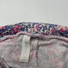 Load image into Gallery viewer, Girls Dymples, stretchy floral tutu leggings, elasticated, FUC, size 0,  