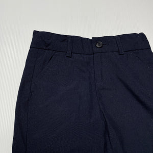 Boys Brooklyn Industries, navy suit / formal pants, adjustable, Inside leg: 26cm, GUC, size 1,  