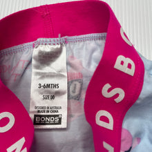 Load image into Gallery viewer, Girls Bonds, stretchy leggings / bottoms, elasticated, EUC, size 00,  