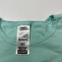 Load image into Gallery viewer, Girls Bonds, stretchy bubblesuit romper, small mark front right, FUC, size 2,  