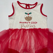 Load image into Gallery viewer, Girls Baby Berry, Christmas tutu romper, EUC, size 0,  