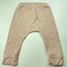 Load image into Gallery viewer, Girls Anko, pink cotton casual pants, elasticated, FUC, size 1,  