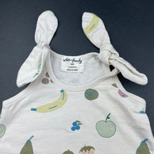 Load image into Gallery viewer, Girls Wilson &amp; Frenchy, stretchy organic cotton blend summer romper, GUC, size 000,  