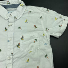 Load image into Gallery viewer, Boys Target, cotton short sleeve shirt, dinosaurs, EUC, size 8,  