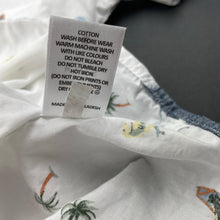 Load image into Gallery viewer, Boys Target, cotton short sleeve shirt, dinosaurs, EUC, size 8,  