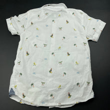 Load image into Gallery viewer, Boys Target, cotton short sleeve shirt, dinosaurs, EUC, size 8,  