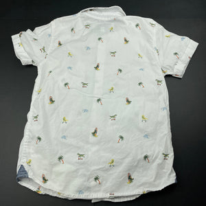 Boys Target, cotton short sleeve shirt, dinosaurs, EUC, size 8,  