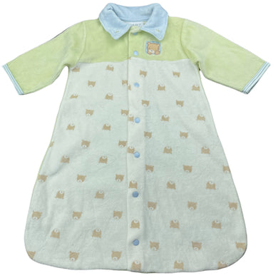unisex Bon Bebe, lightweight velour sleeping bag, EUC, size 000,  