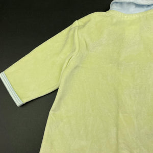 unisex Bon Bebe, lightweight velour sleeping bag, EUC, size 000,  