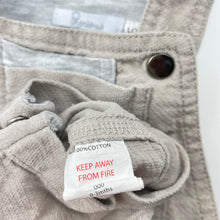 Load image into Gallery viewer, Boys Precious, cotton overalls / dungarees, FUC, size 000,  