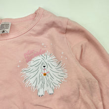 Load image into Gallery viewer, Girls Peter Alexander, stretchy long sleeve pyjama top, dog, FUC, size 10,  