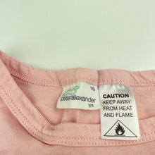 Load image into Gallery viewer, Girls Peter Alexander, stretchy long sleeve pyjama top, dog, FUC, size 10,  