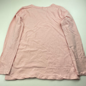Girls Peter Alexander, stretchy long sleeve pyjama top, dog, FUC, size 10,  