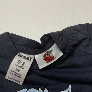 unisex Cotton On, Tom and Jerry cotton t-shirt / top, GUC, size 000,  