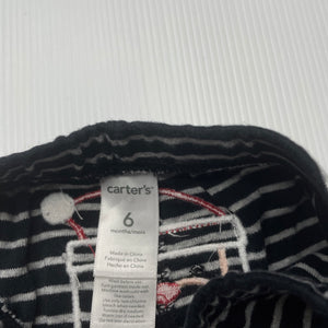 unisex Carters, cotton Christmas leggings / bottoms, elasticated, GUC, size 00,  