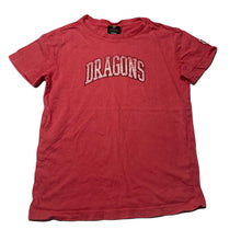 Load image into Gallery viewer, unisex NRL Supporter, St George Dragons cotton t-shirt / top, GUC, size 7-8,  