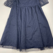 Load image into Gallery viewer, Girls H&amp;M, lined navy tulle party dress, NEW, size 10, L: 76cm