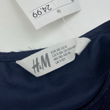 Load image into Gallery viewer, Girls H&amp;M, lined navy tulle party dress, NEW, size 10, L: 76cm