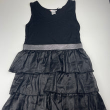 Load image into Gallery viewer, Girls Hail, black party / formal dress, GUC, size 14, L: 88cm