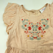 Load image into Gallery viewer, Girls Mango, embroidered lightweight playsuit, EUC, size 3,  