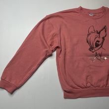 Load image into Gallery viewer, Girls Disney, Bambi fleece lined sweater / jumper, GUC, size 16,  