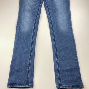 Boys Just Jeans, blue stretch denim jeans, adjustable, Inside leg: 74cm, GUC, size 16,  