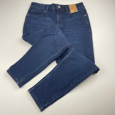 Girls 1964 Denim Co, cropped skinny stretch denim jeans, Inside leg: 49.5cm, W: 30.5cm unstretched across, NEW, size 10,  