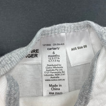 Load image into Gallery viewer, Boys Carters, white cotton t-shirt / top, giraffe, GUC, size 00,  