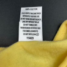 Load image into Gallery viewer, unisex CoComelon, yellow cotton bodysuit / romper, EUC, size 1,  