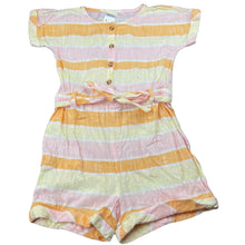 Load image into Gallery viewer, Girls Anko, striped cotton playsuit, GUC, size 4,  