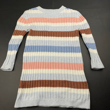 Load image into Gallery viewer, Girls Seed, ribbed knitted cotton casual dress, EUC, size 3, L: 51cm