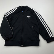 Load image into Gallery viewer, unisex Adidas, zip up track top, pilling, marks left sleeve, FUC, size 1,  
