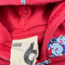 Load image into Gallery viewer, Girls Cotton On, floral fleece lined hoodie sweater, pilling, FUC, size 6,  
