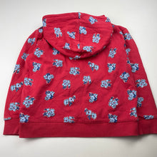 Load image into Gallery viewer, Girls Cotton On, floral fleece lined hoodie sweater, pilling, FUC, size 6,  