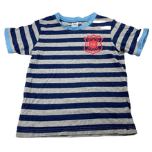 Load image into Gallery viewer, Boys Target, striped pyjama t-shirt / top, GUC, size 7,  