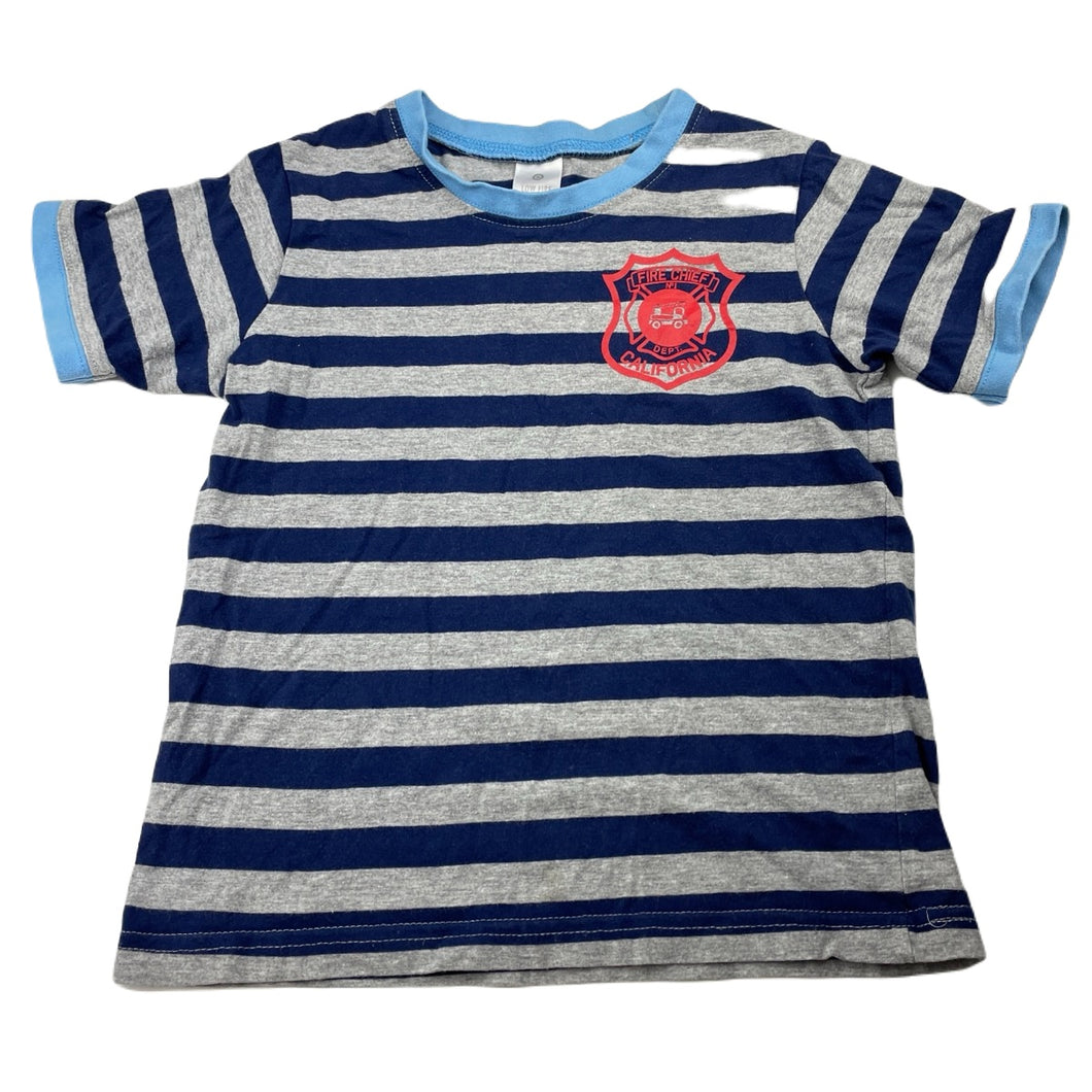 Boys Target, striped pyjama t-shirt / top, GUC, size 7,  