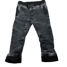 Load image into Gallery viewer, Boys Dymples, stretch knit denim pants, elasticated, Inside leg: 27cm, GUC, size 2,  