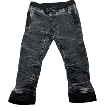 Boys Dymples, stretch knit denim pants, elasticated, Inside leg: 27cm, GUC, size 2,  