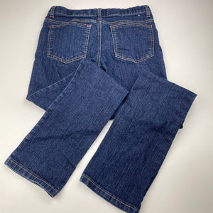 Girls Pumpkin Patch, dark stretch denim jeans, adjustable, Inside leg: 68cm, GUC, size 11,  