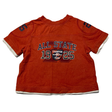 Boys H&T, orange cotton t-shirt / top, FUC, size 1,  