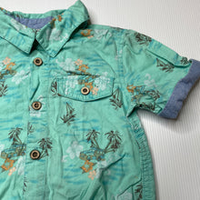 Load image into Gallery viewer, Boys Target, lightweight cotton short sleeve shirt, GUC, size 1,  