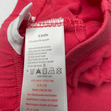 Load image into Gallery viewer, Girls Pumpkin Patch, pink stretchy leggings / bottoms, GUC, size 000,  