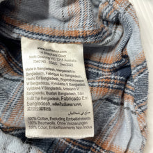 Load image into Gallery viewer, Boys Cotton On, checked cotton long sleeve shirt, GUC, size 2,  