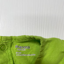 Load image into Gallery viewer, unisex Prenatal, lightweight cotton romper, kiwi fruit, GUC, size 000,  