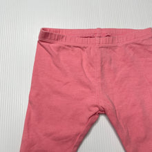 Load image into Gallery viewer, Girls Target, pink stretchy leggings / bottoms, elasticated, EUC, size 000,  