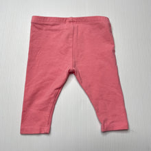 Load image into Gallery viewer, Girls Target, pink stretchy leggings / bottoms, elasticated, EUC, size 000,  
