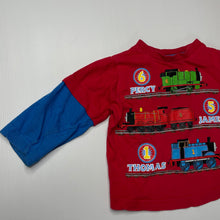 Load image into Gallery viewer, Boys Thomas &amp; Friends, cotton long sleeve t-shirt / top, FUC, size 1,  