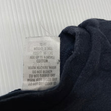 Load image into Gallery viewer, Boys Bonds, navy cotton long sleeve top, wash fade, FUC, size 00,  
