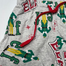 Load image into Gallery viewer, unisex Elf, Christmas cotton pyjama shorts, elasticated, FUC, size 7,  